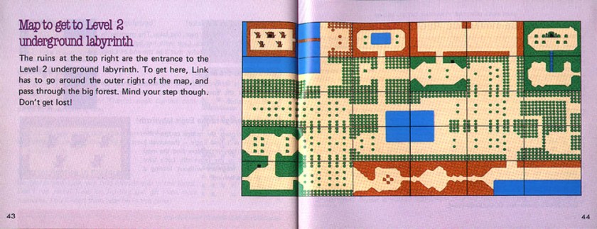 THE LEGEND OF ZELDA- MAP SCAN