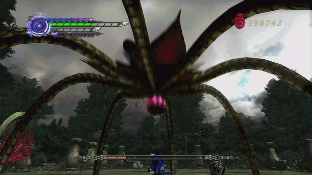 DEVIL MAY CRY 4-VERGIL VS ECHIDNA