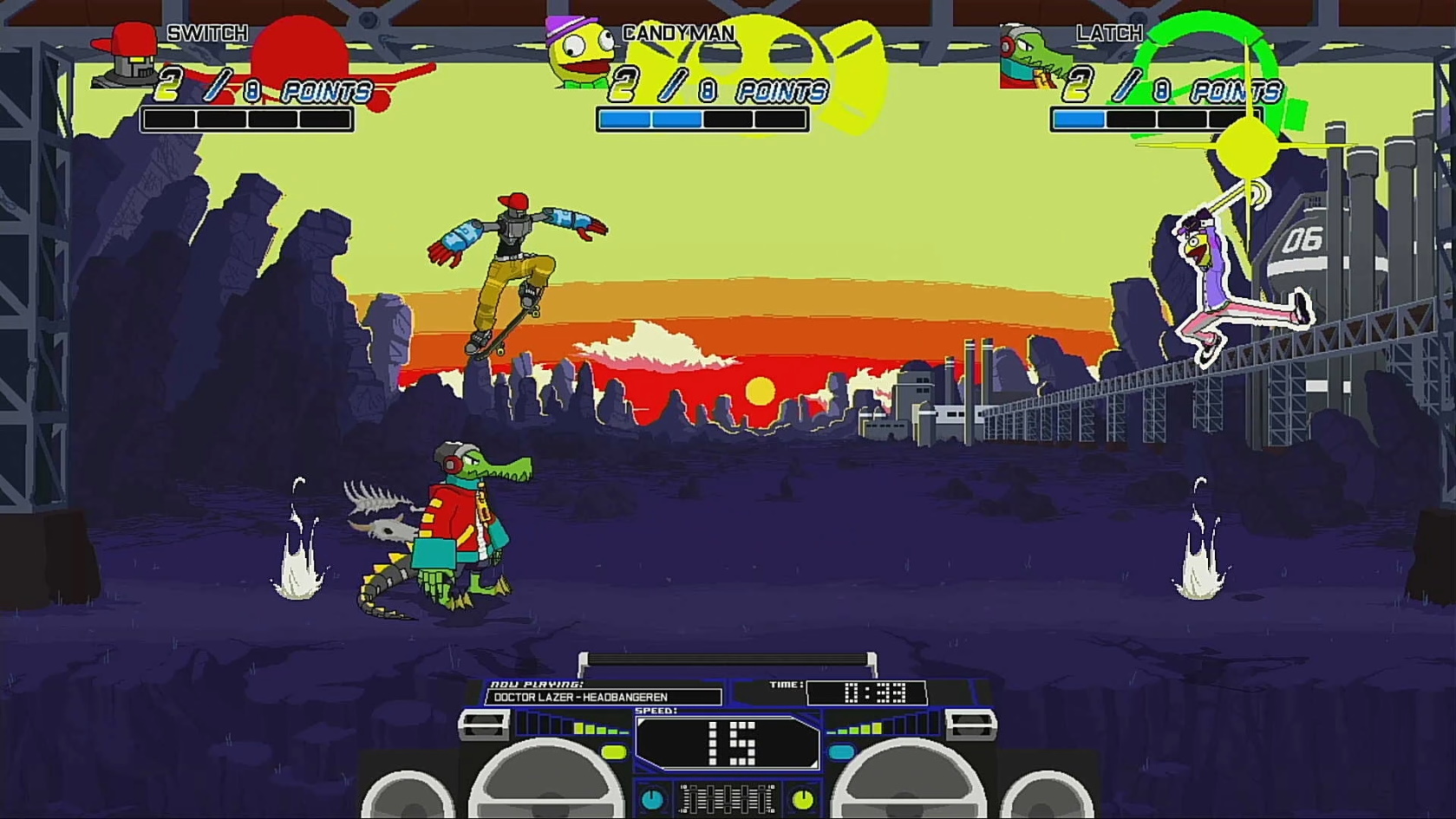 Lethal League - Three Way Fight